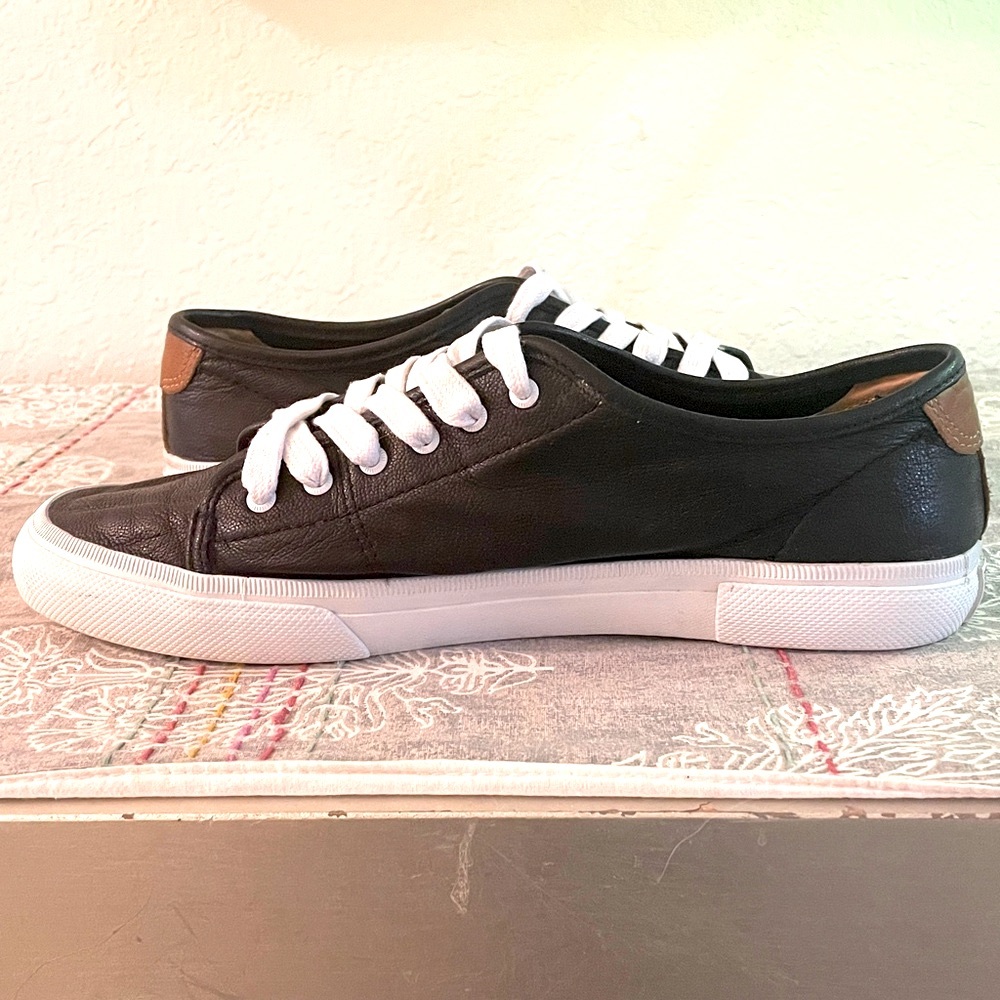 Frye 100% genuine leather Black and white lace up Sneakers - Picture 4 of 14